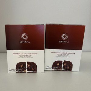 2 boxes Optavia Brownies: new unopened